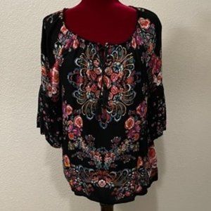 Bila Ladies Peasant Blouse - Size M
